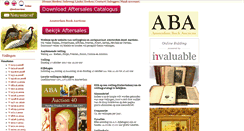 Desktop Screenshot of amsterdambookauctions.com