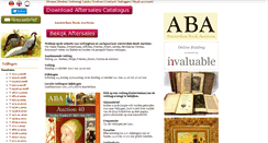 Desktop Screenshot of amsterdambookauctions.nl